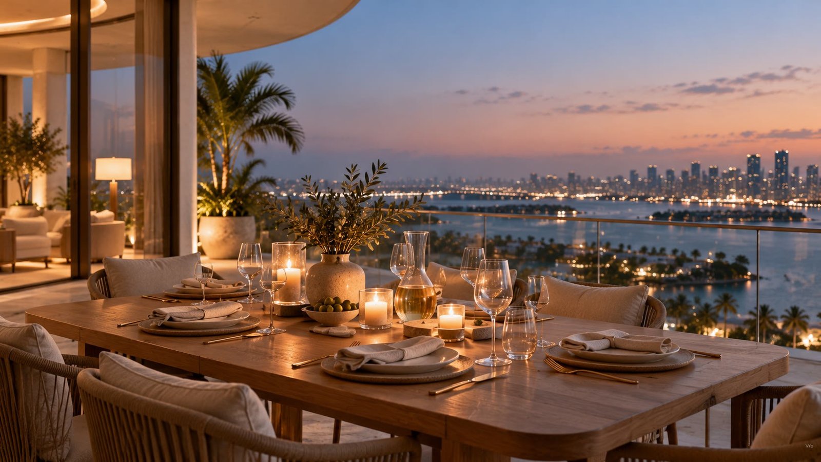 In residence dining