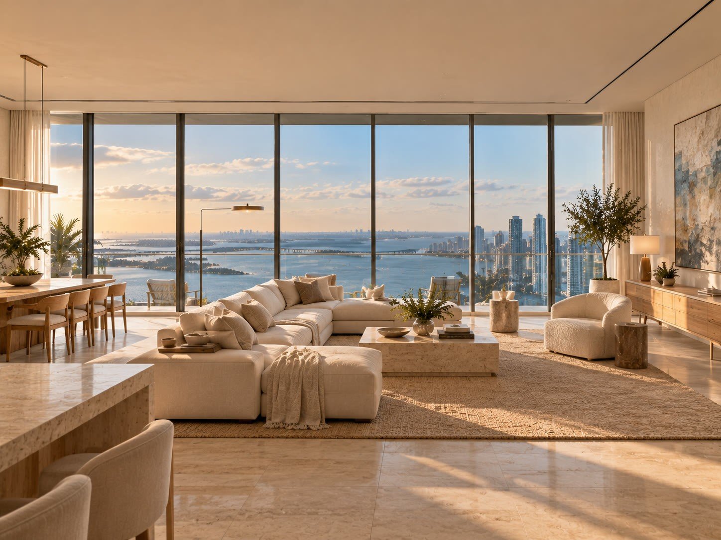 Sky Residence interior